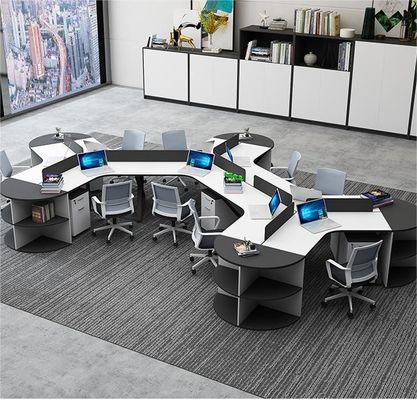 Main Material Aluminum Frame Panel/Fabric/Steel for Boss Desk and Conference Table
