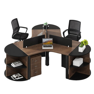 Workspaces Office Furniture Wooden Desk And Chair Combination For 3/6 People