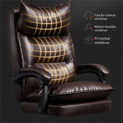 Elevated Boss Ceo Luxury Ergonomic Office Chair for PC and Visitors CBM/piece 0.33CBM
