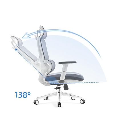 Metal Frame Executive Office Chair Comfortable Mesh Ergonomic PC Chair for Long Hours