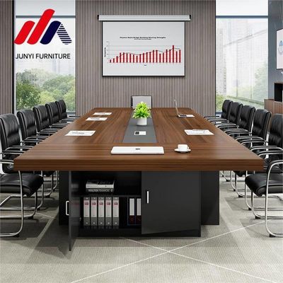 E1 MDF/MFC Melamine Board Huge Meeting Table Modern Conference Table for Multifunctional