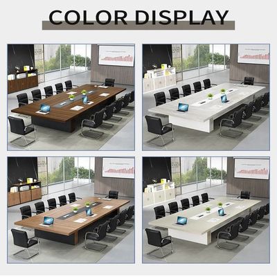 OEM Large Conference Table for Ship Deluxe Meeting Room Accommodates Many People