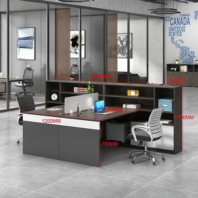 Office Furniture Computer Desk Workstation with Customized Colors Staff Open Desk