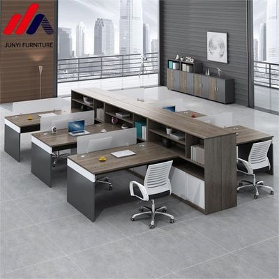 Modern Style Office Workstation With Open Modular Design And MFC Material
