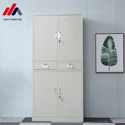 0.5-1.2mm Thickness Modern Office Steel Filing Cabinet with Stainless Steel
