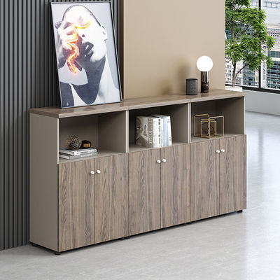 E1 Melamine Office Filing Cabinets Office Storage Cabinets with Doors and Shelves