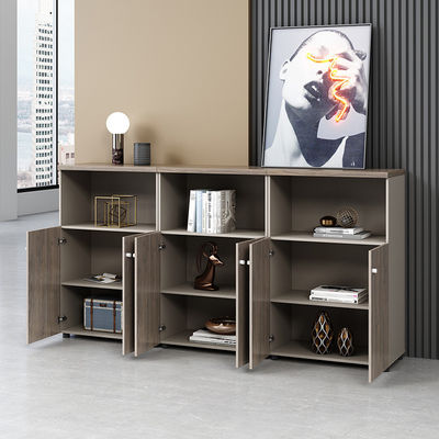 E1 Melamine Office Filing Cabinets Office Storage Cabinets with Doors and Shelves