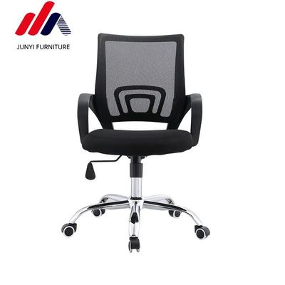 Staff Chair Black Bow Lift Mesh Swivel Office Chair for Comfort and Breathable Seating