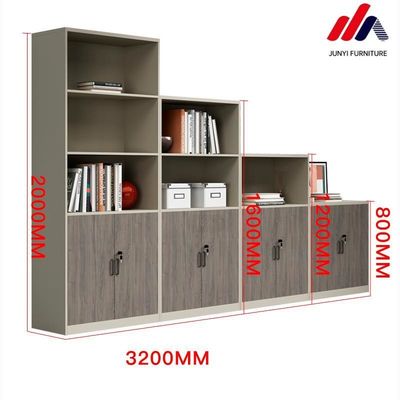 2PCS OEM File Cabinet E1 Melamine Material Executive Filing Cabinet for Home and Office